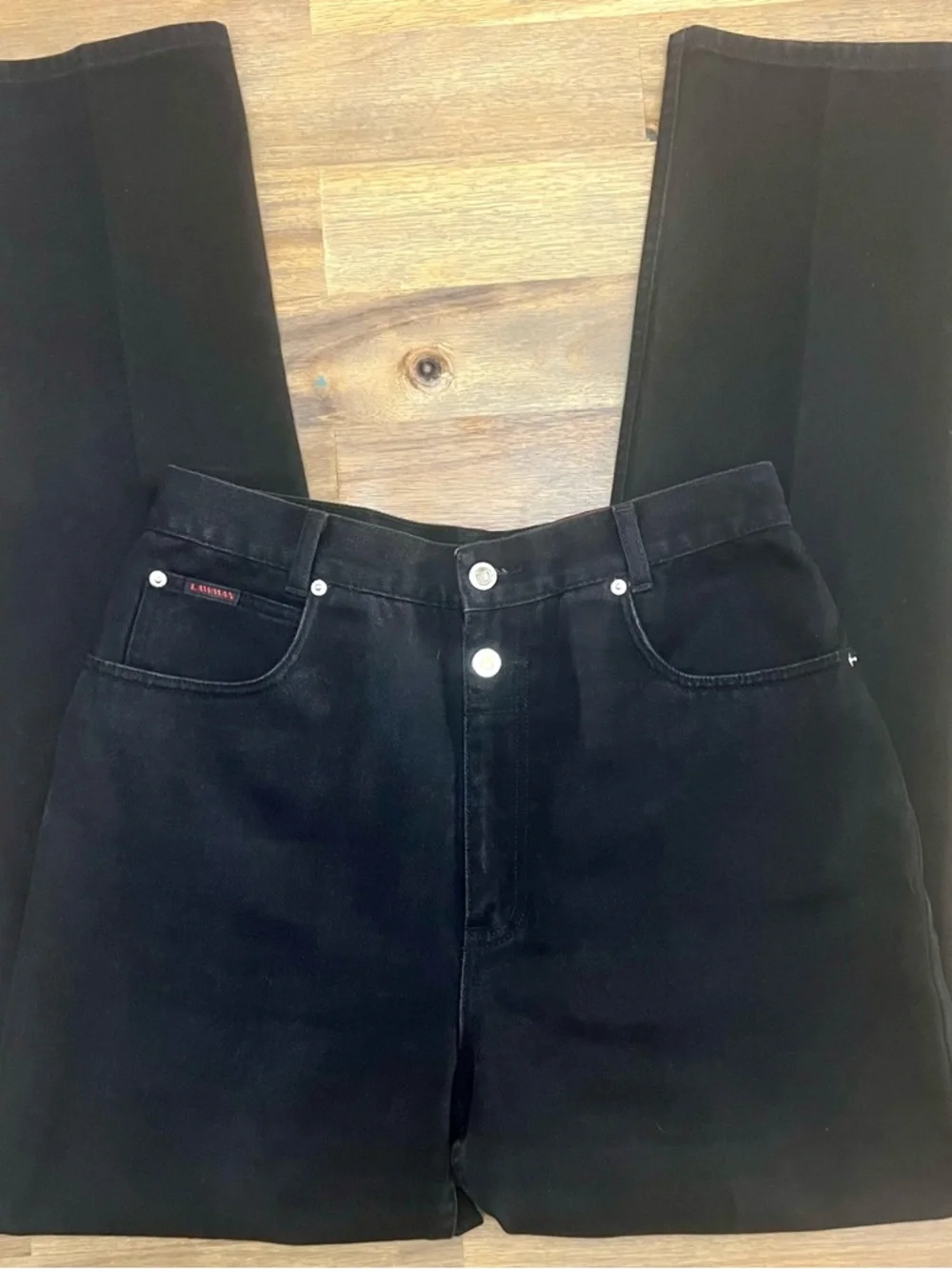 Vintage Lawman Western Jeans Womens 11/12  Relaxed Fit High Rise Cowboy Chix 90s - Picture 3 of 11